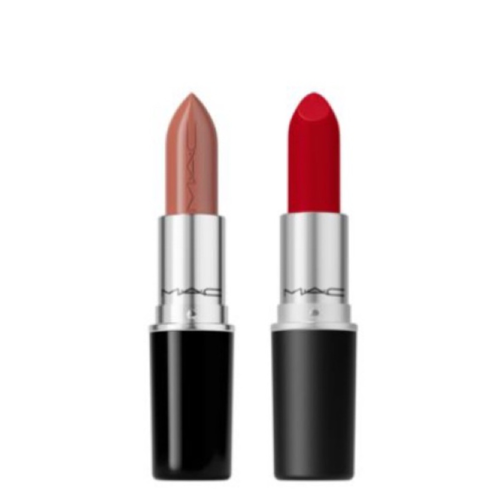 MAC Cosmetics Lipstick Duo - Red and Nude